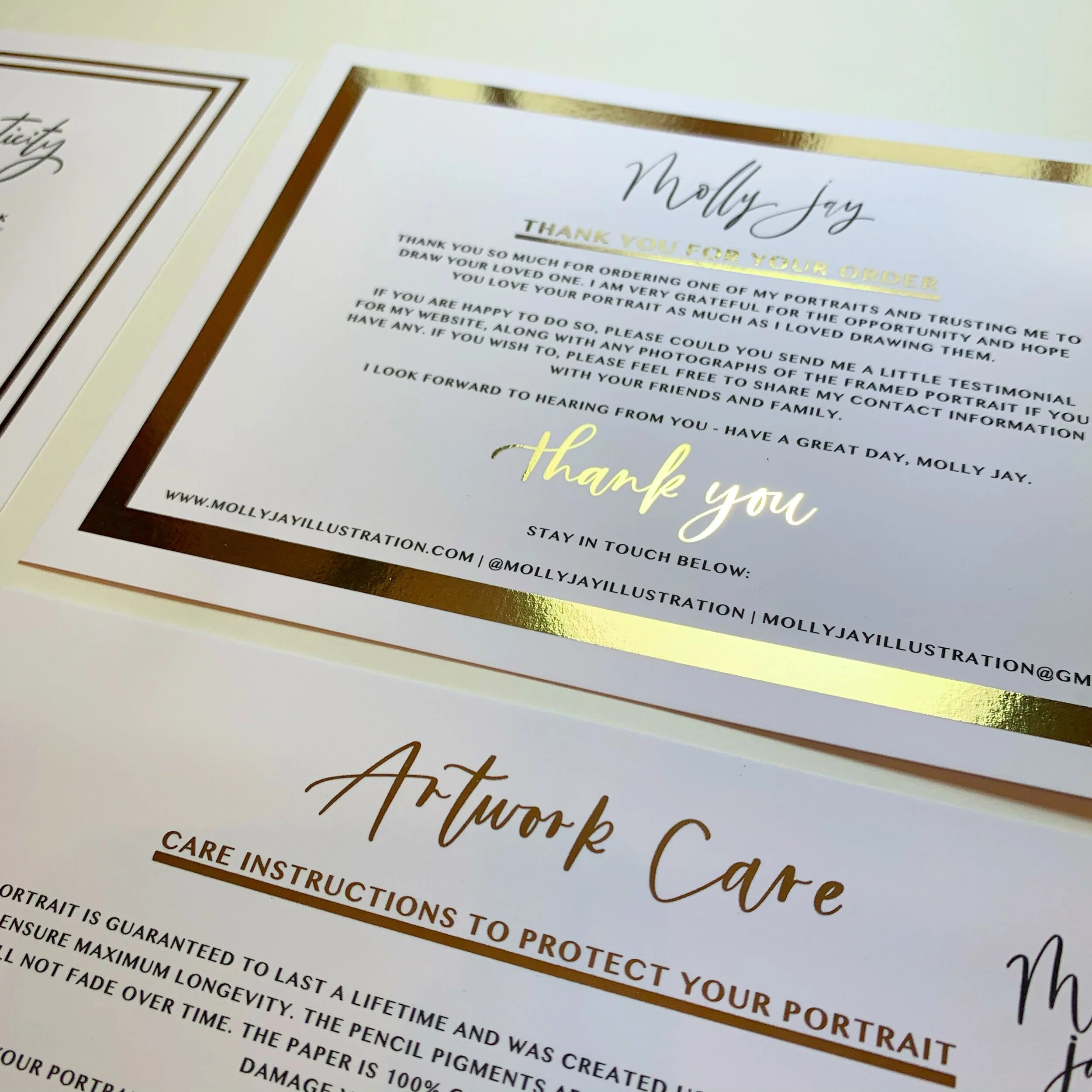 Creating My Certificate of Authenticity - An Artists Guide