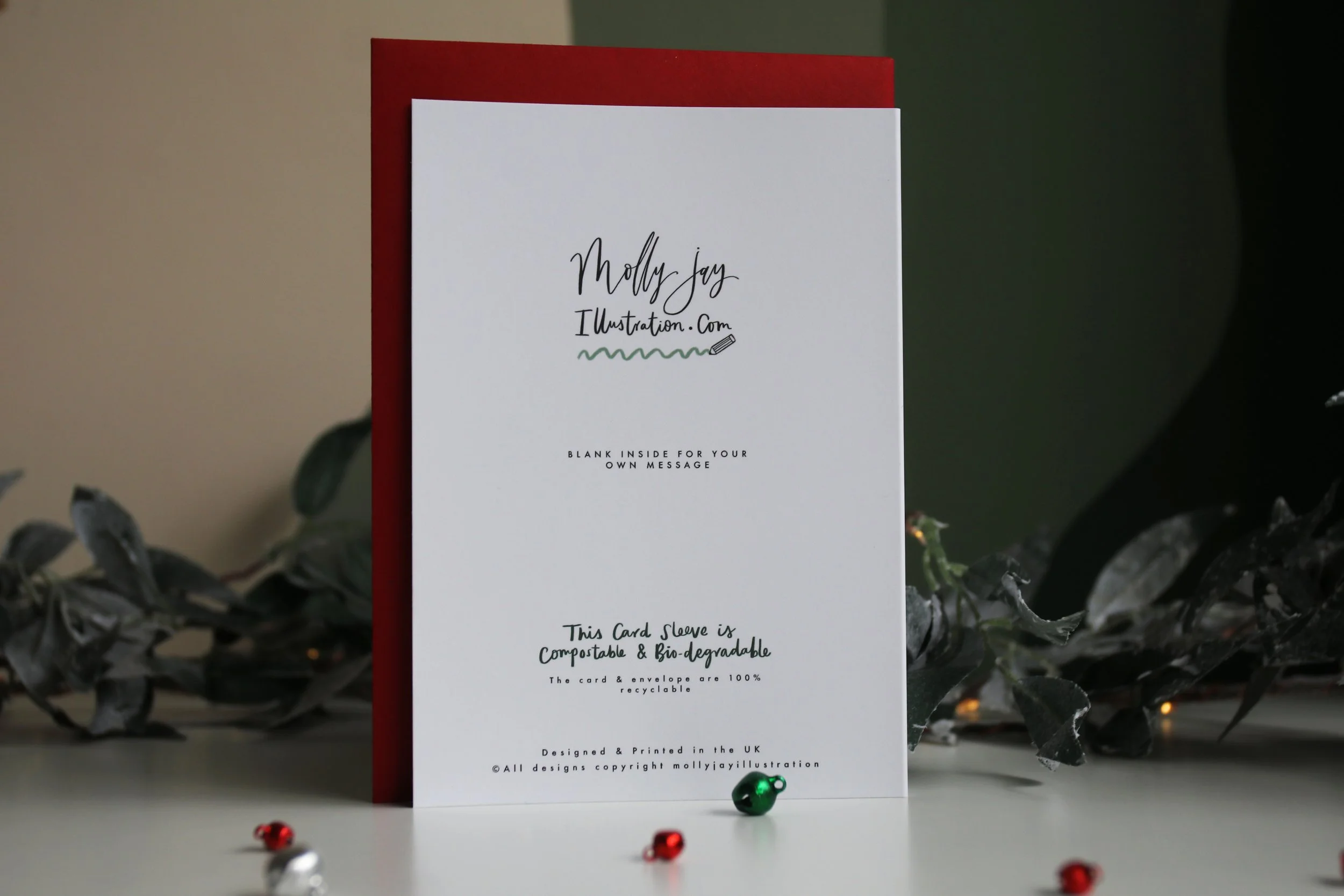 Letters To Santa Illustrated Christmas Card