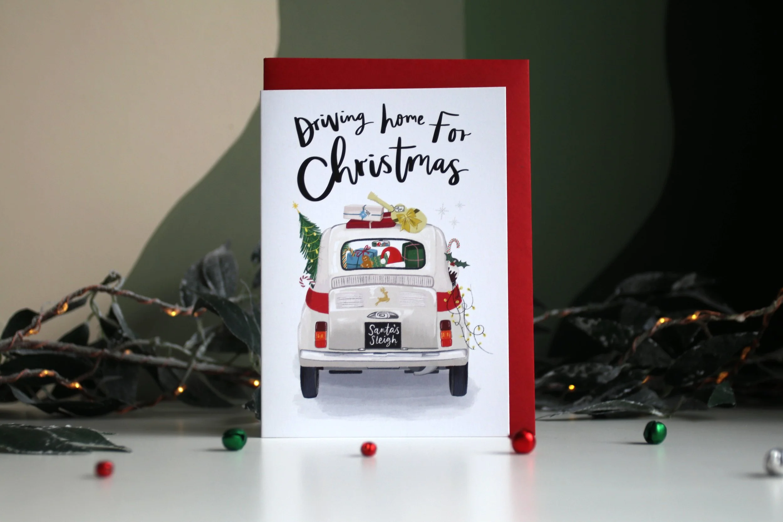 Driving Home for Christmas Card For Them