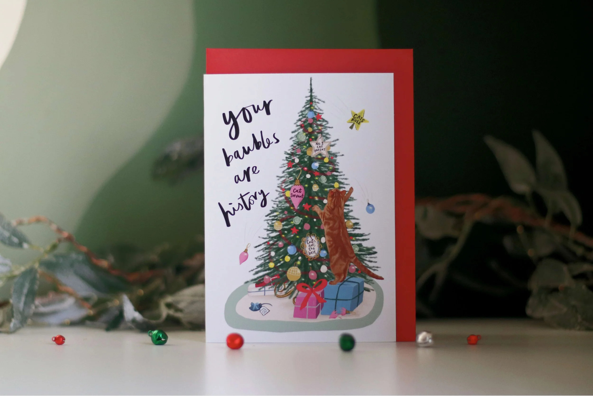 Cat Lover Owner Christmas Card  copy.jpg