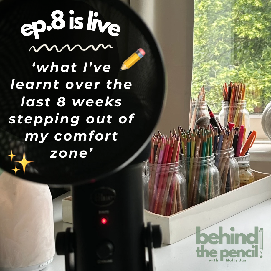  Ep.8 | What I’ve learnt over the last 8 weeks stepping out of my comfort zone 🎙✨  