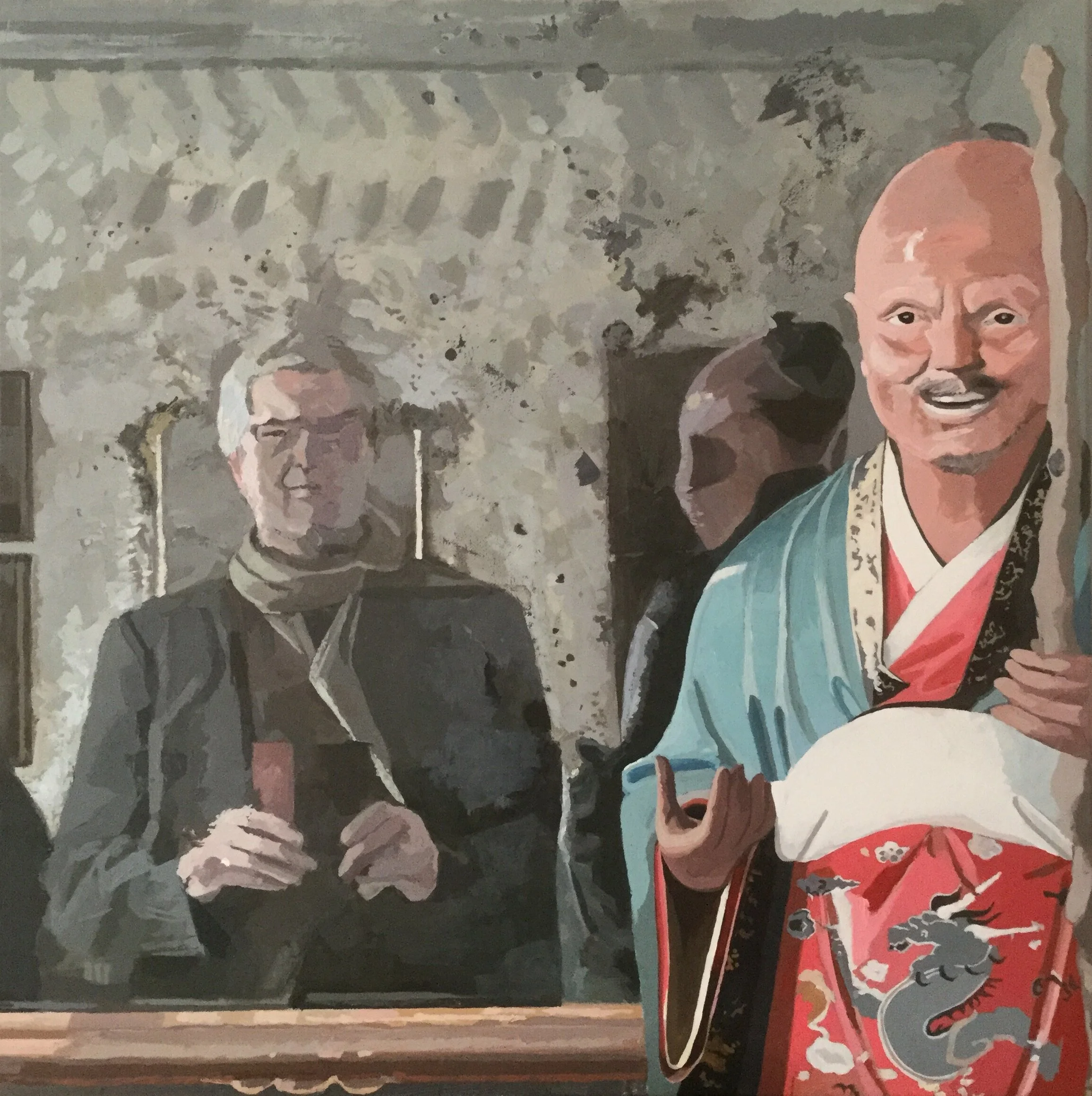 Mark Fielding Self portrait Encounter in a Venetian palazzo.jpg