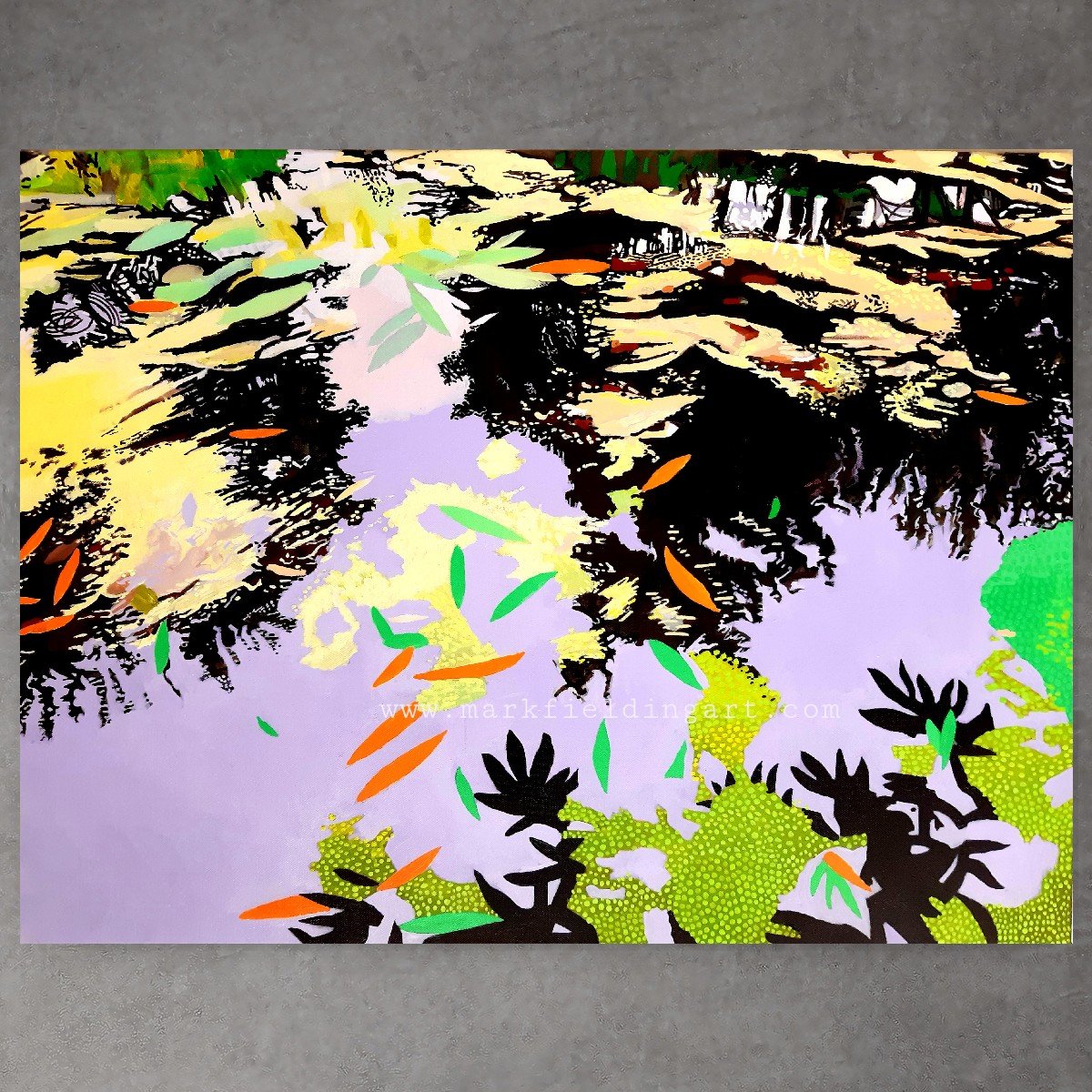 Colourful abstract art print on a wall.jpg