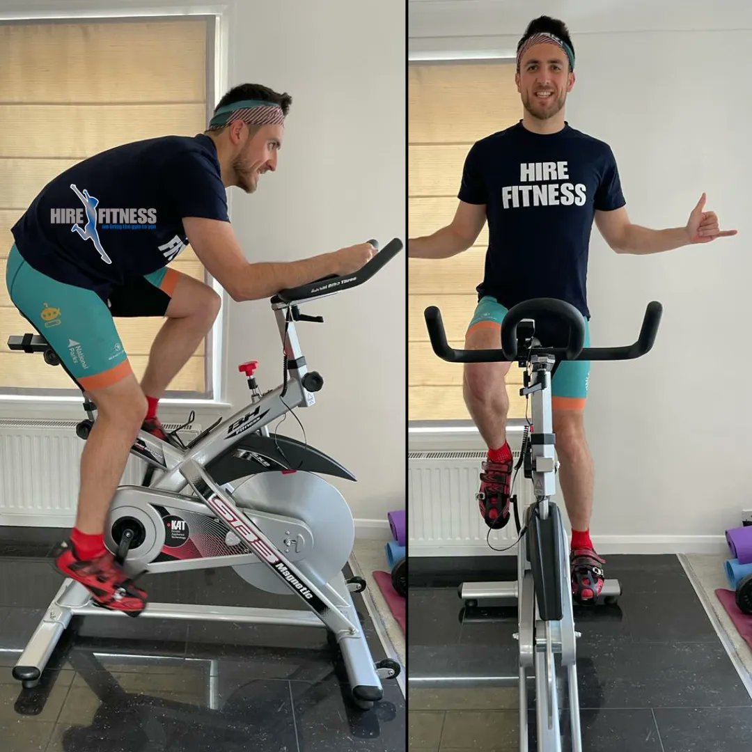 Unleashing the Power: How Hire Fitness Indoor Bike Trainer Sets the Stage for my World Record Weighted Vest Ironman Attempt