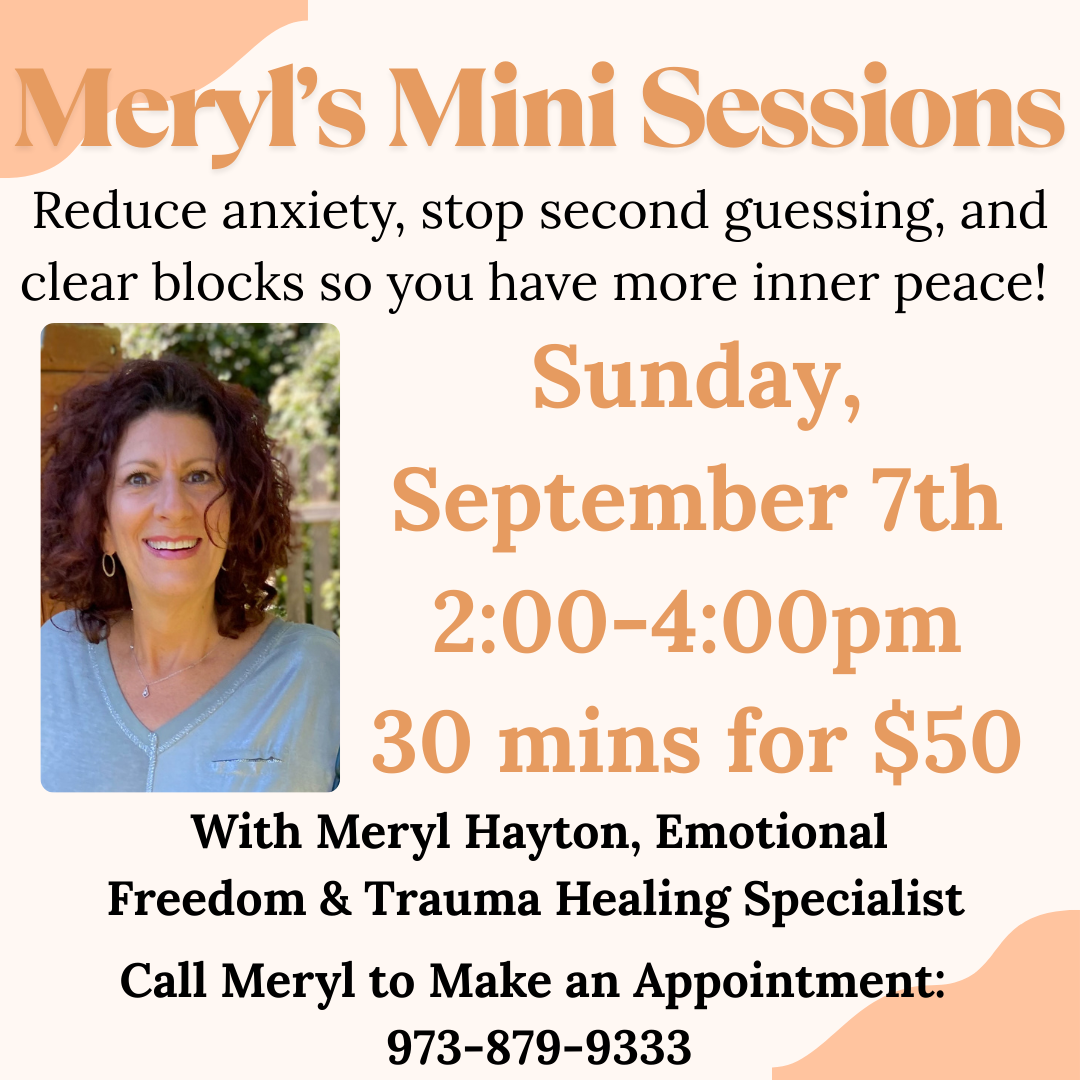 Meryl's Mini Healing & Clearing Sessions