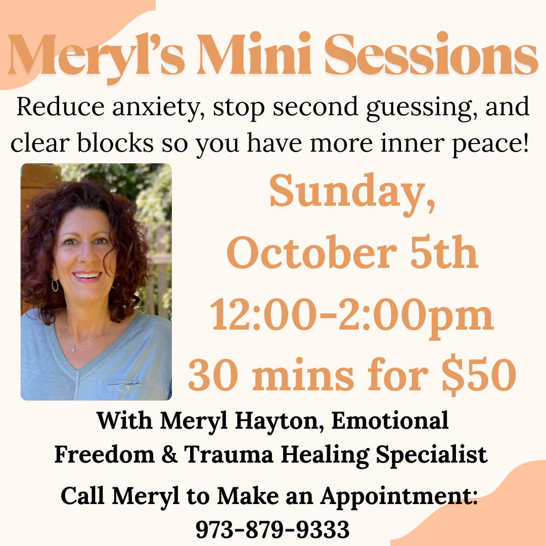 Meryl's Mini Healing & Clearing Sessions