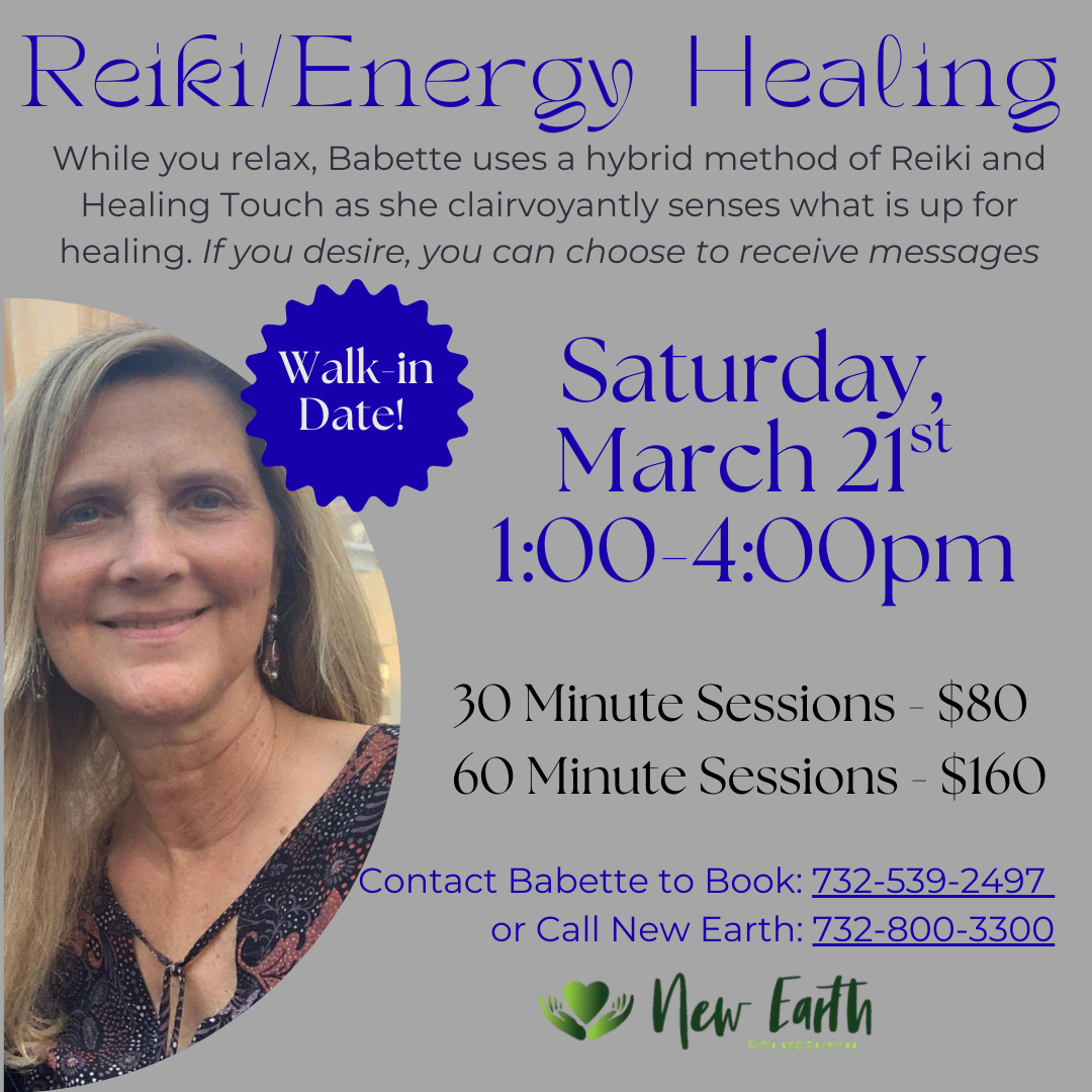 Walk-in with Babette - Reiki/Energy Healing