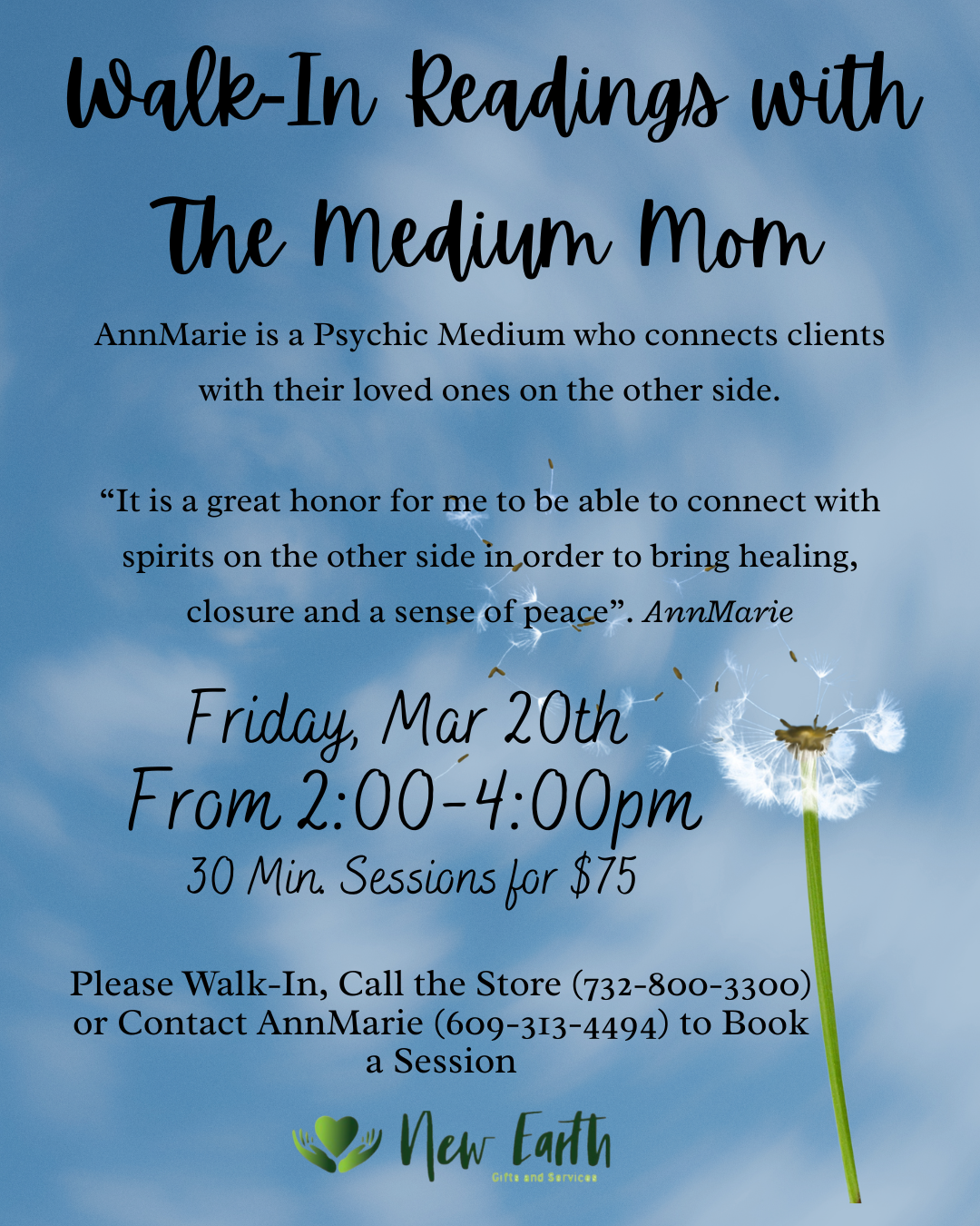 Walk-In with The Medium Mom - Mediumship Reading