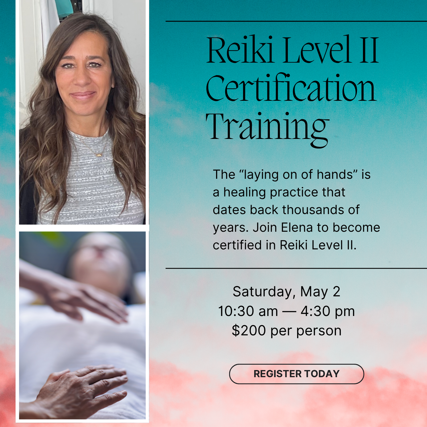 Reiki Level II Certification
