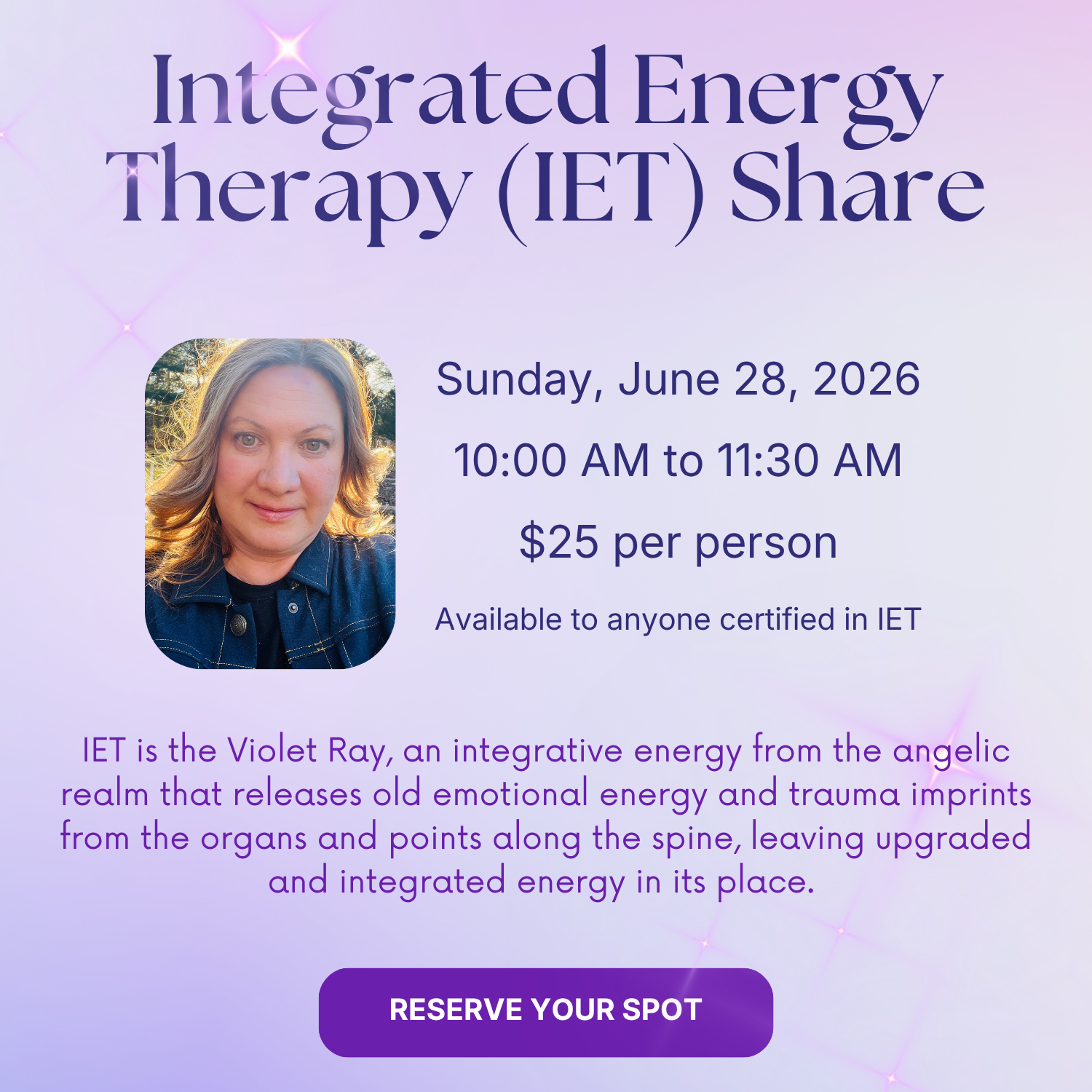 Integrated Energy Therapy (IET) Share