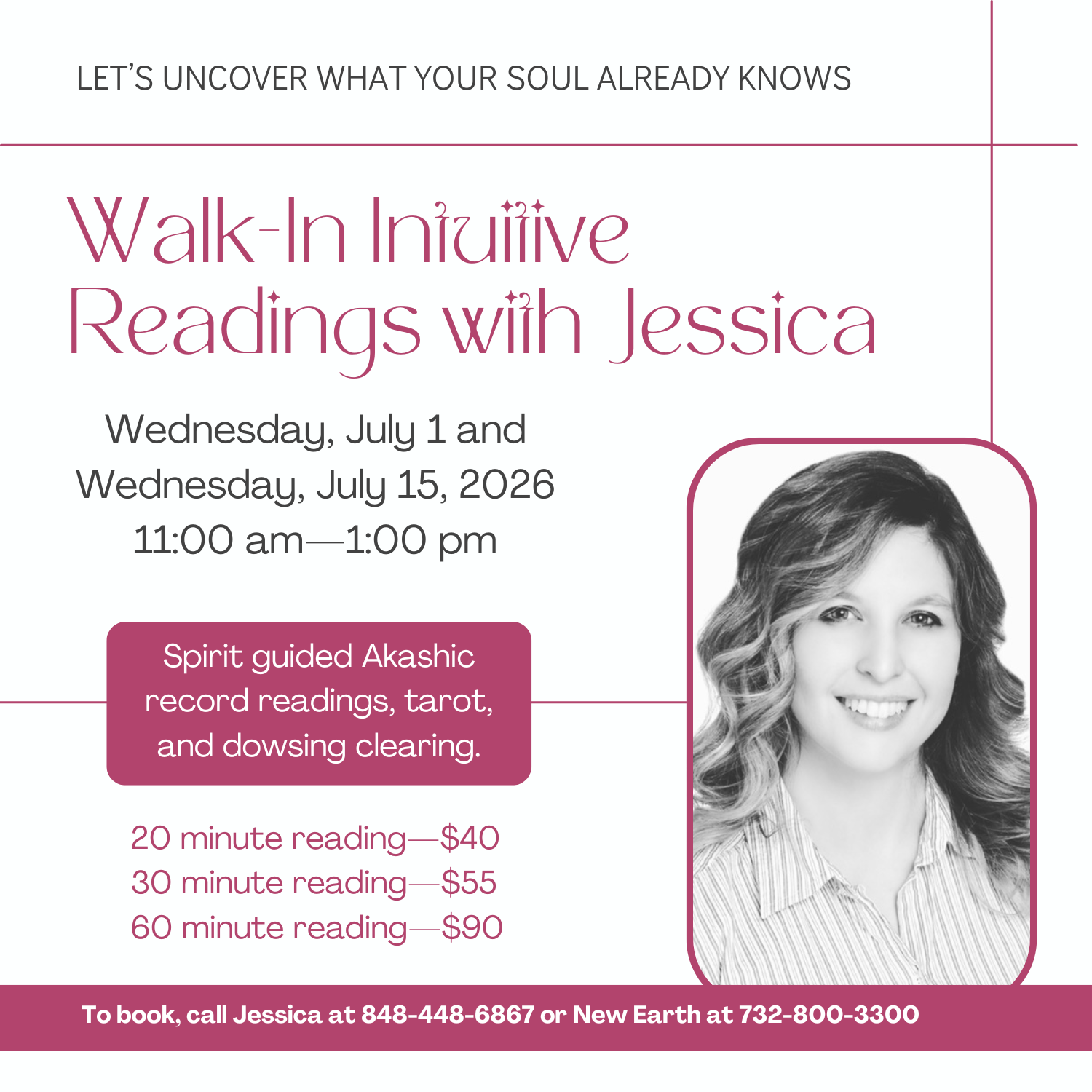 Intuitive Readings with Jessica