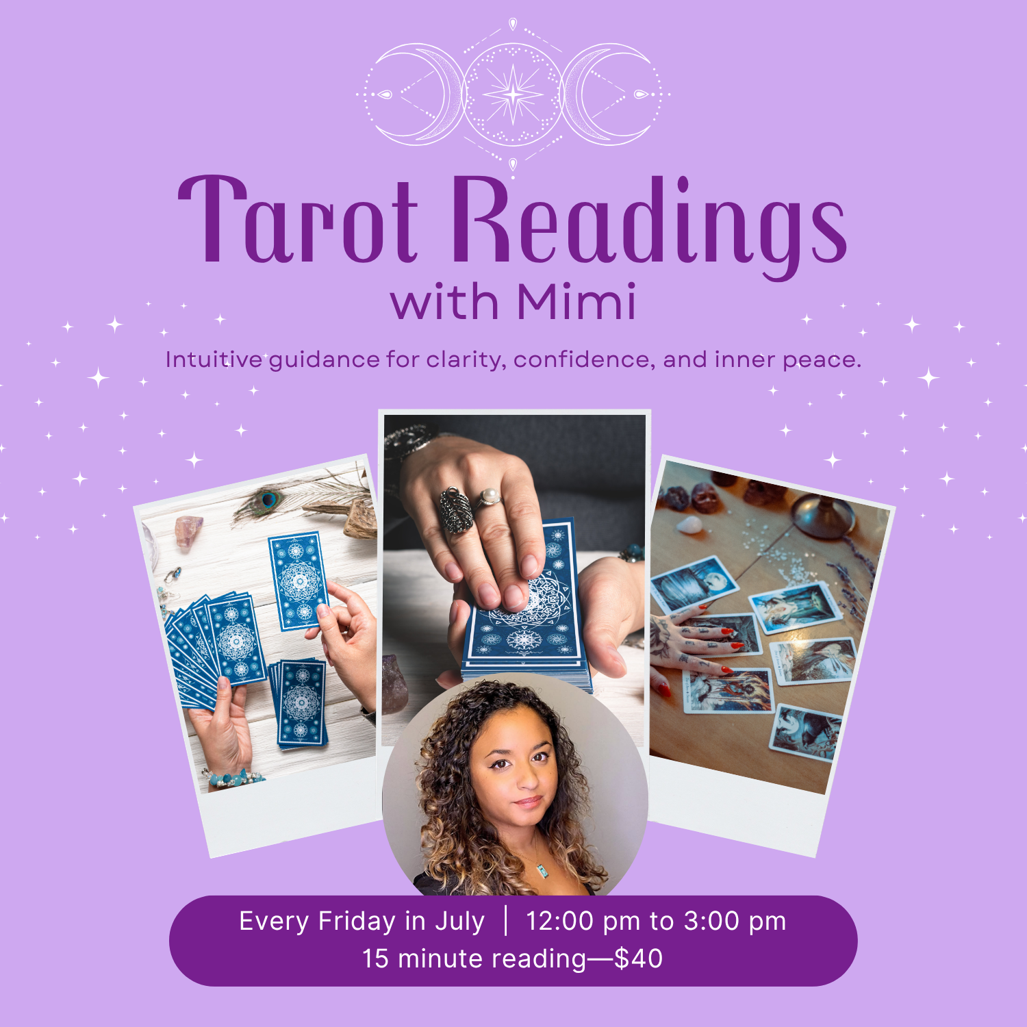 Walk-In Tarot Readings with Mimi
