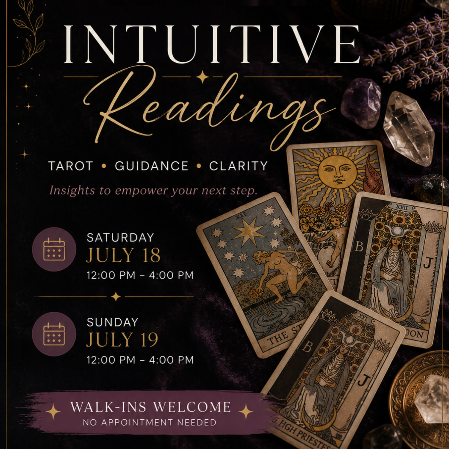Intuitive Readings with Kristin Lindemann