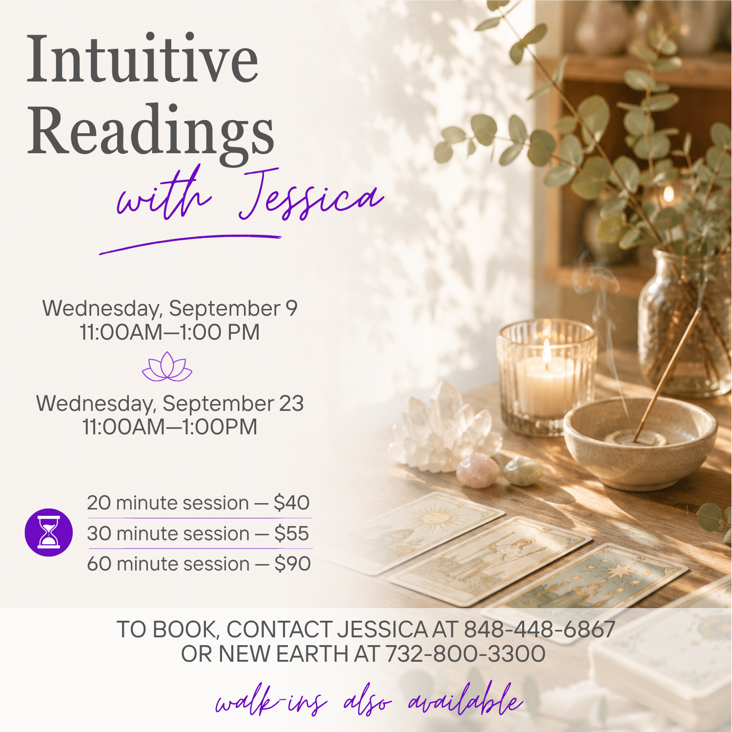 Intuitive Readings with Jessica