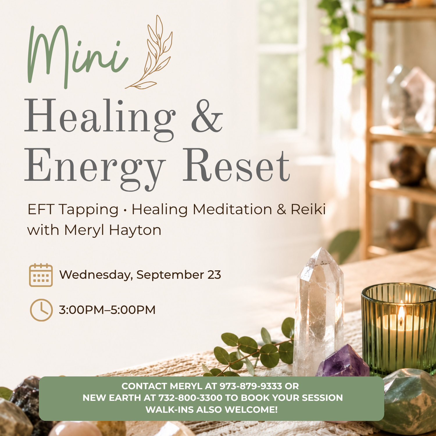 Mini Healing & Energy Reset with Meryl