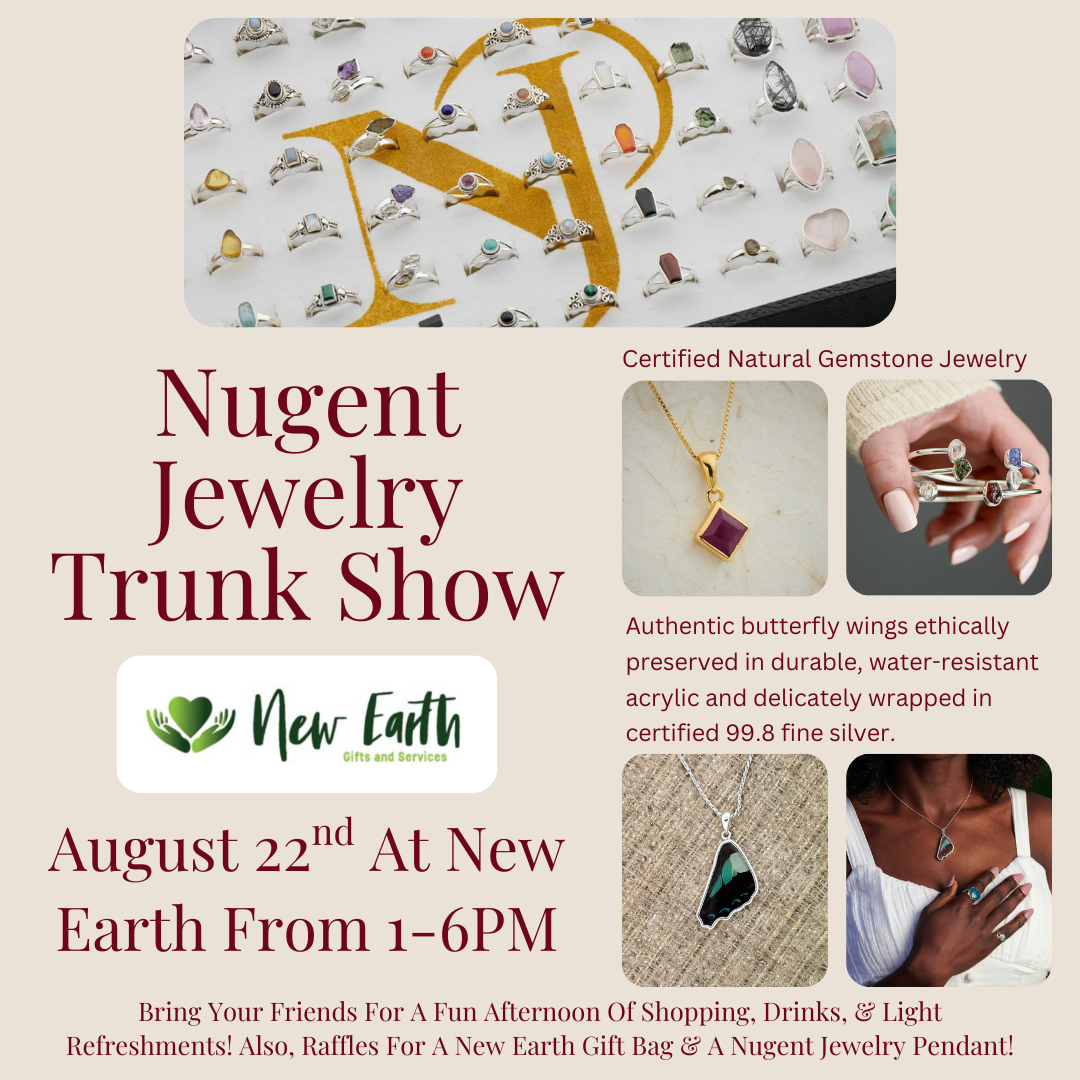 Nugent Jewelry Trunk Show - August 22nd