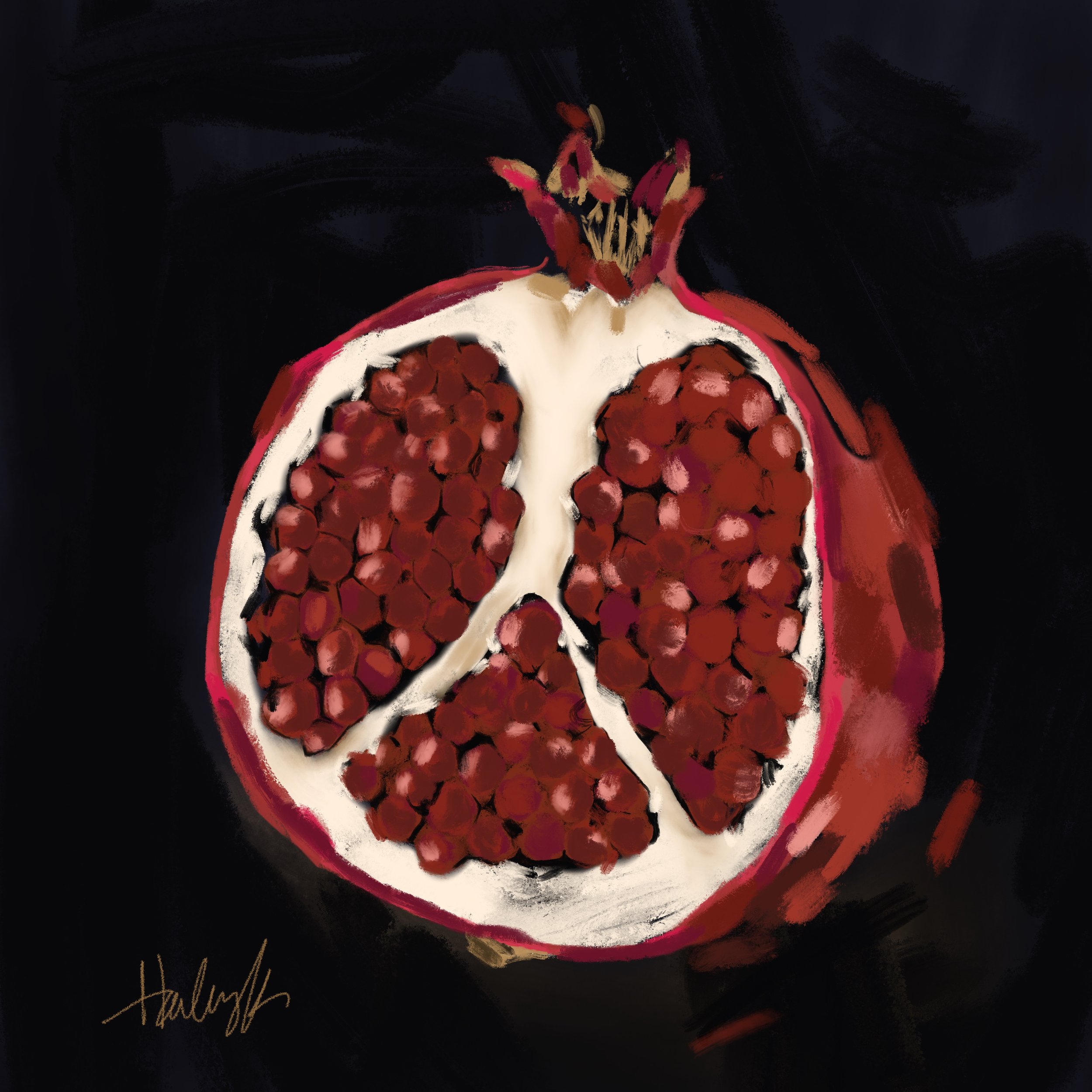   Just Another Pomegranate Seed,  2021. 