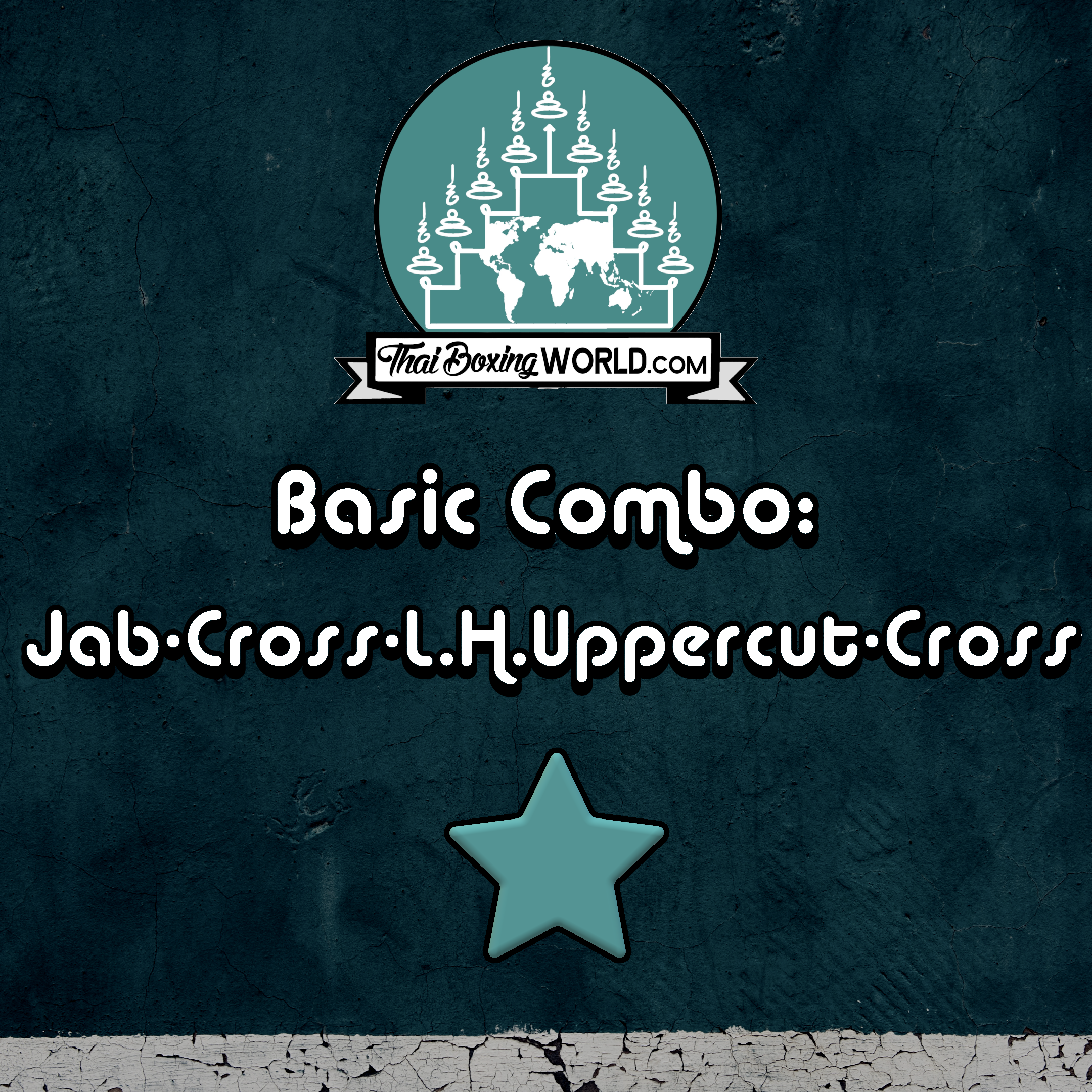 Basic Combo - Jab-Cross-Lead Hand Uppercut-Cross