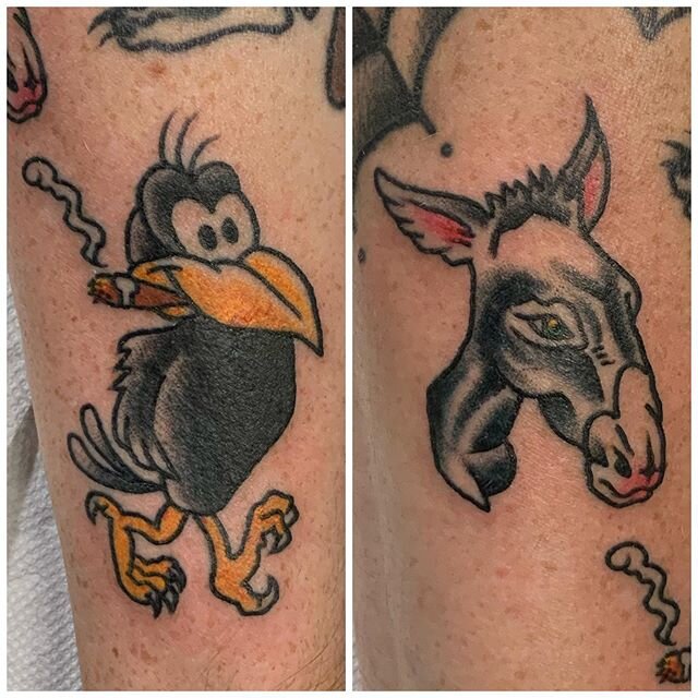 Tattoos by Dean.🐦🐴