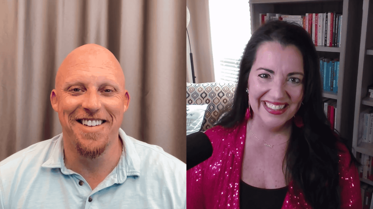 Brian Nelson-Palmer and Rosie Ward smiling warmly at the camera.