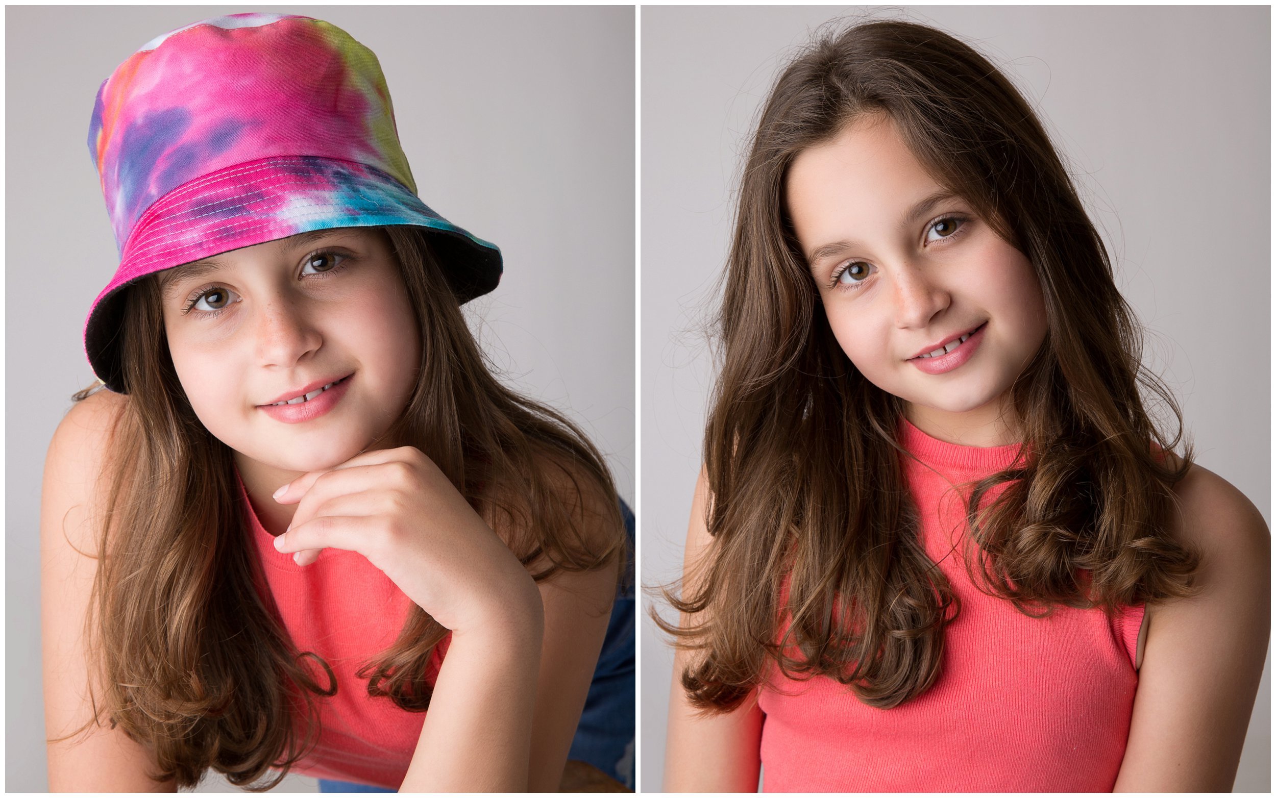 Children acting headshots