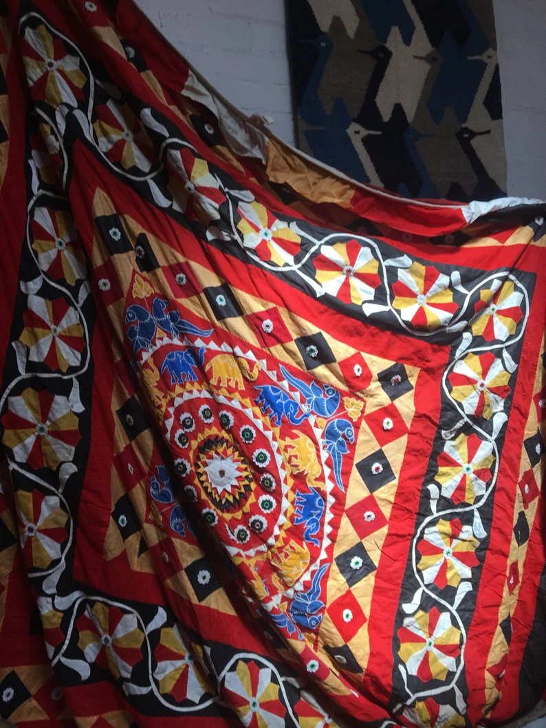 Vintage Indian Shamiana Canopy Tent / Ceremony, Wedding, Party, Event