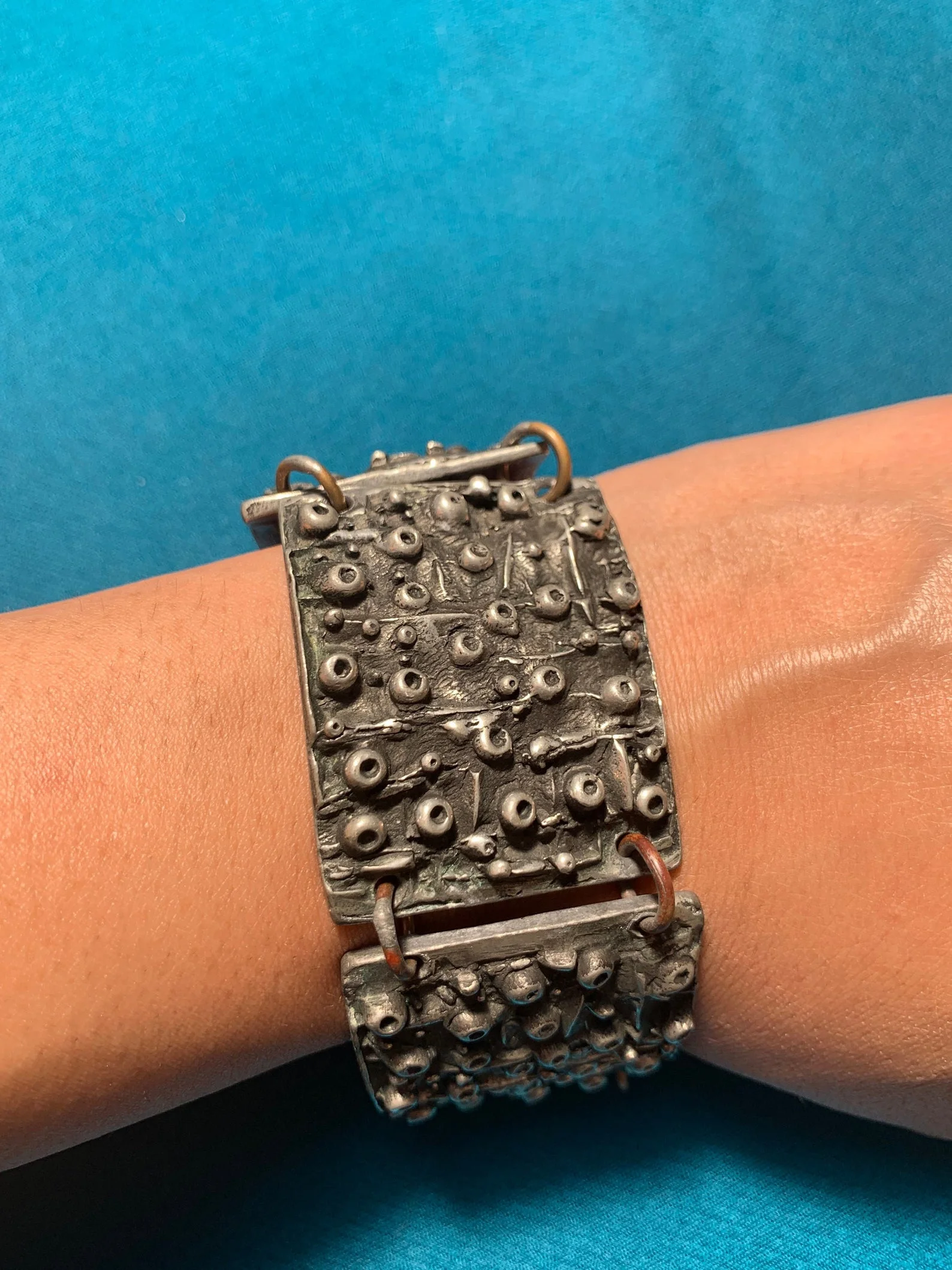 Robert Larin Textured Link Bracelet