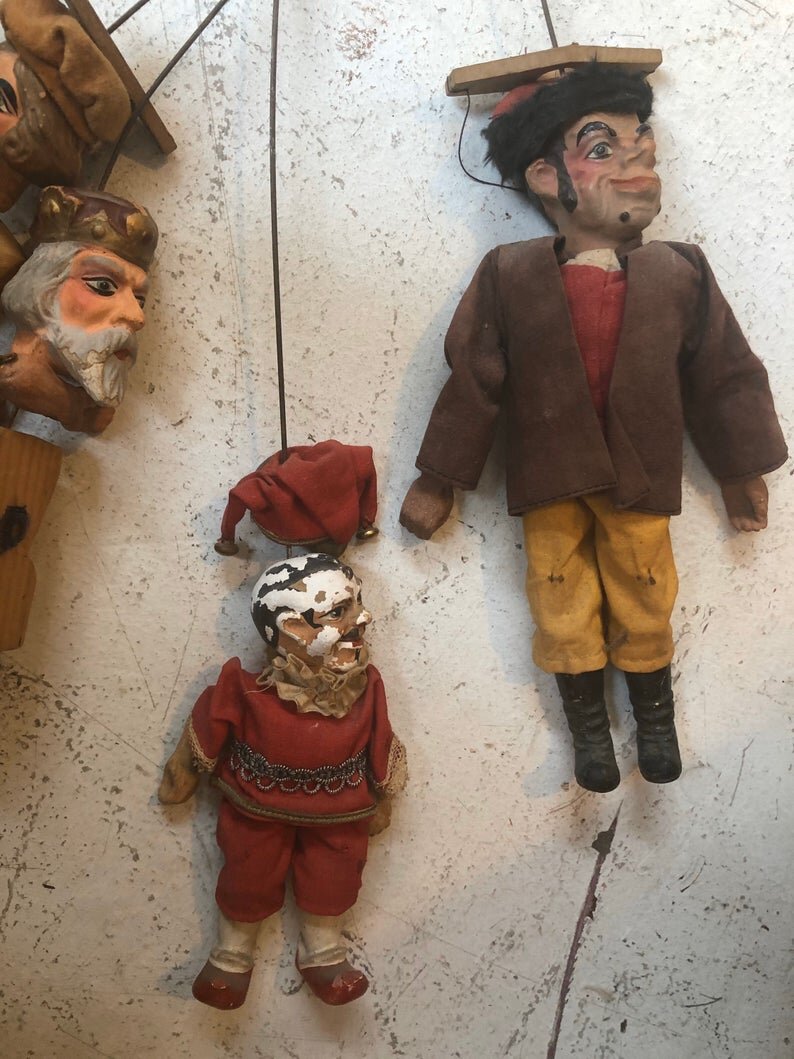 Vintage Collection of Punch and Judy Puppets Czechoslovakia 0.3.jpg