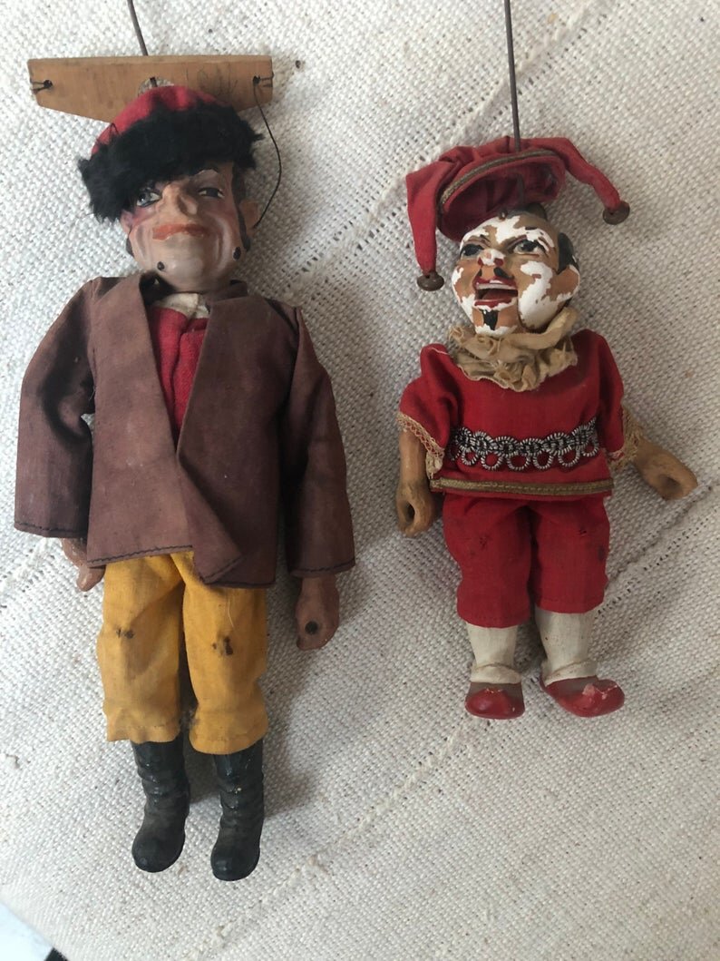 Vintage Collection of Punch and Judy Puppets Czechoslovakia 0.4.jpg