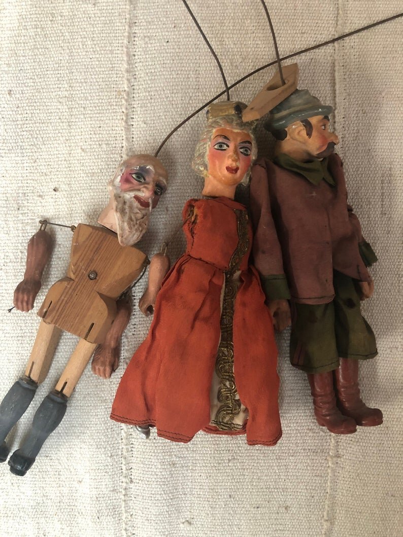 Vintage Collection of Punch and Judy Puppets Czechoslovakia 0.7.jpg