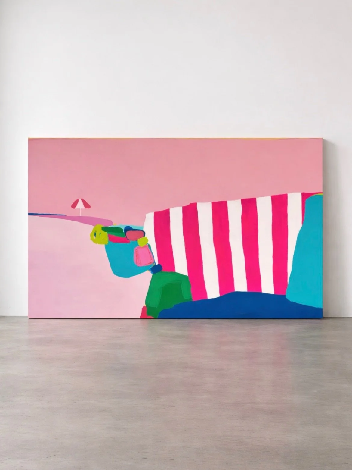 Time to bring back the beachy vibe because I can't with the snow again. I'm thinking I might add some umbrellas to this one.