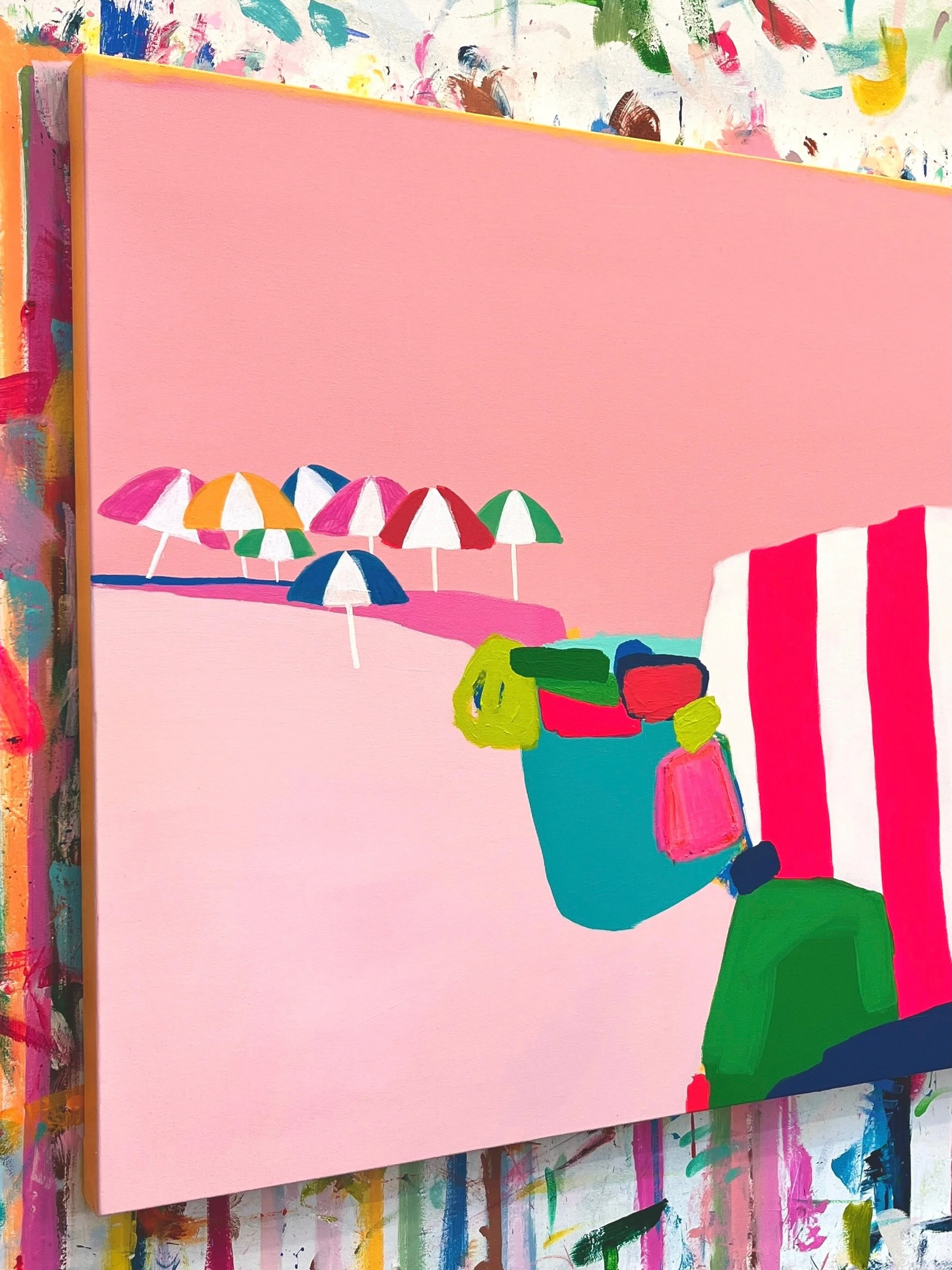 I added more umbrellas because why not ⛱️⛱️⛱️