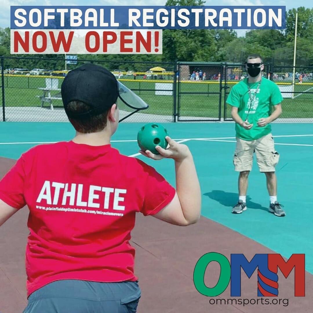 Get ready to play some ball with OMM Softball! The session will start Sunday, September 11, so registrations open up TODAY! We're looking for athletes and buddies (family members or volunteers that are 12 years old or older), so check out the info on