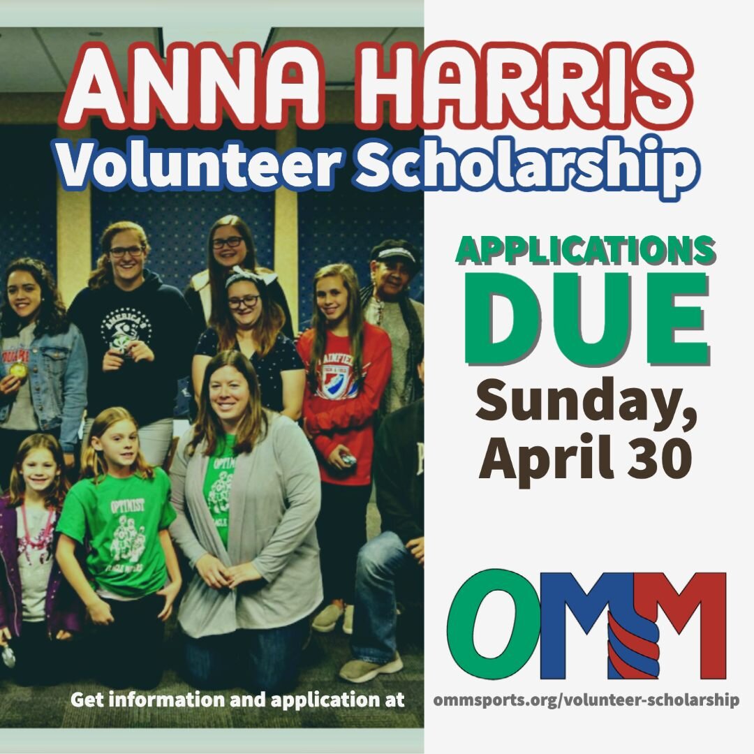Two years ago, we lost the amazing Anna Harris... The OMM family still misses her constantly, but we are grateful that we are able to provide a Volunteer Scholarship in her honor. ❤️ Applications are still being accepted through this Sunday, April 30