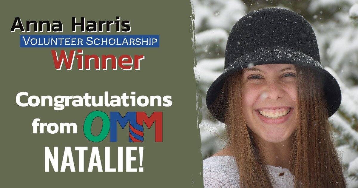 We are so excited to announce our winner of this year's $500 Anna Harris Volunteer Scholarship, Natalie Restivo!  She has been accepted to University of Southern Indiana and plans to major in Nursing. Congrats Natalie, thank you for all your voluntee