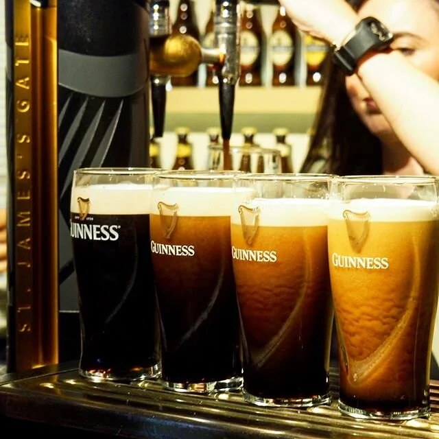 Happy St. Patrick&rsquo;s Day! ☘️ There is nowhere better to learn the art of the perfect Guinness pour than at the storehouse. 🍺 #guinnessstorehouse #dublin #ireland #stjamesgate #irelandtravel @visitdublin @tourismireland @ireland_travel
