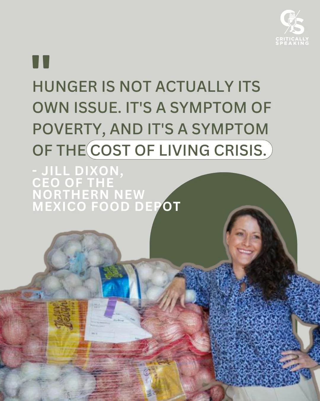 Treating the symptom won't solve the problem. Jill Dixon sees this play out every day.

The families coming through her doors aren't looking for handouts. 🚫 They're looking for relief from a system that's rigged against them.

🔗 Find out what's rea