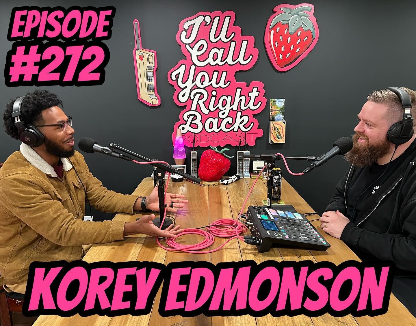 This week, I sit down with the very talented @koreytheartist to speak about his journey into becoming the artist he is today. He stops by the studio and we talk about everything from growing up and being unfocused to how he made his choice to hone hi