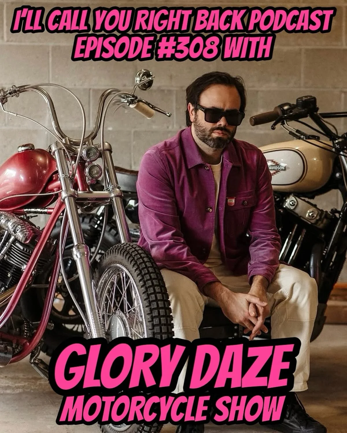 Glory Daze Motorcycle Show founder @kurtdiserio stops by the studio this week to talk all about his introduction to motorcycles, how he created one one of the biggest bike shows in the country, everything happening at this years show, and what all go