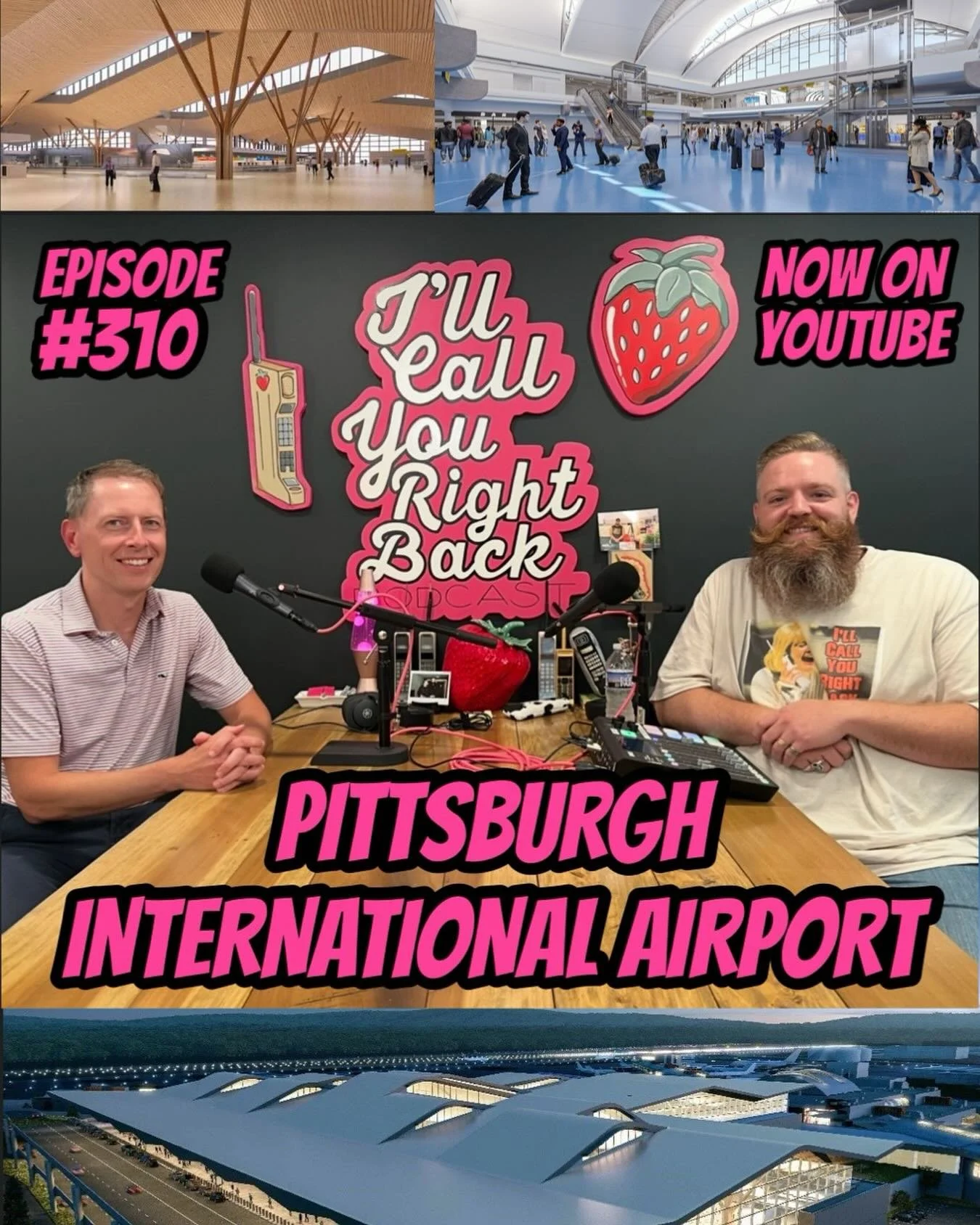 The @pitairport episode has landed and yinz don&rsquo;t want to miss this one! 🛬
-
This week I&rsquo;m sitting down with Director of Public Affairs Bob Kerlik for a conversation about all the exciting new things happening at PIT!
-
FULL EPISODE IS O