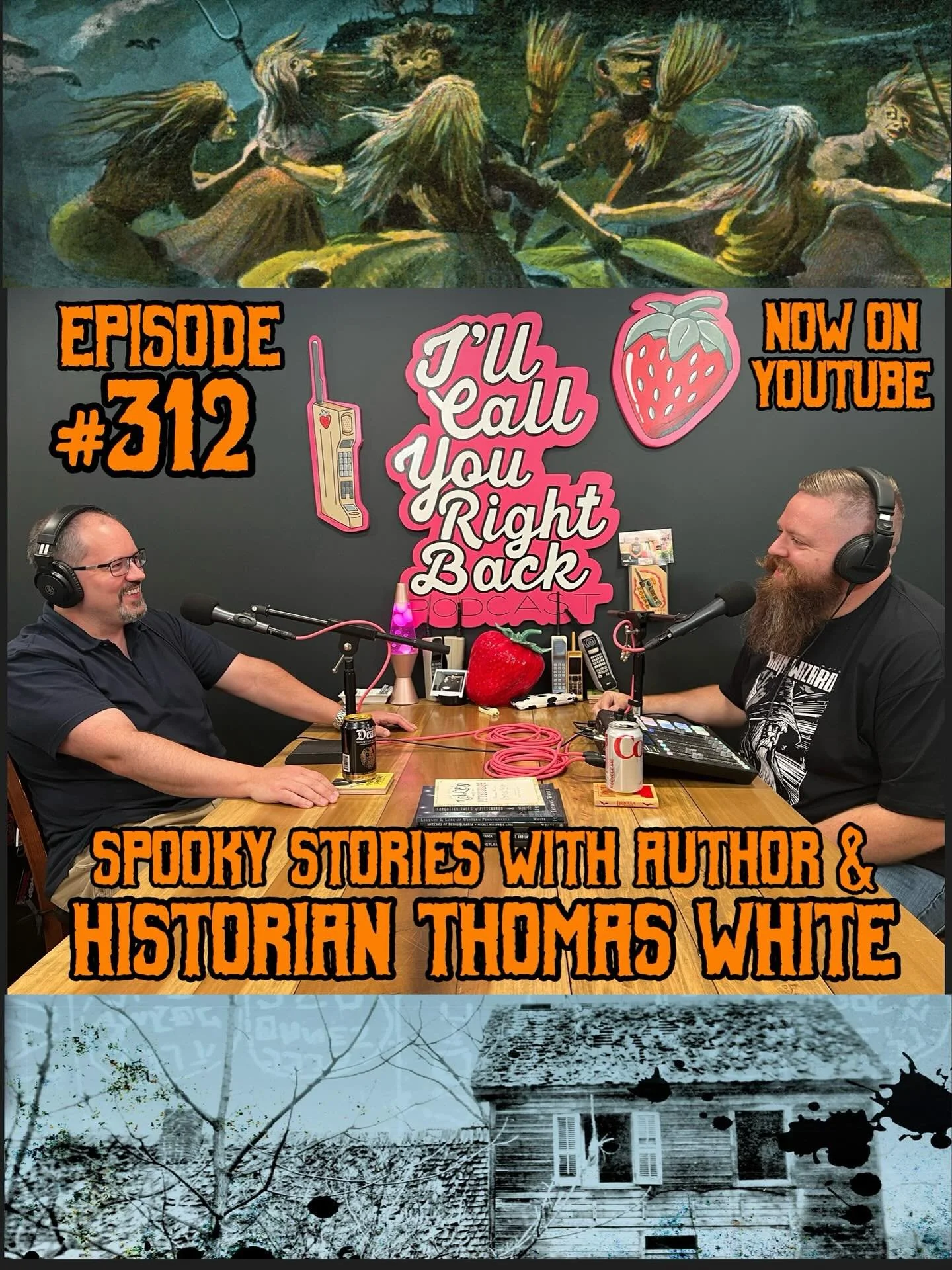 This week, we&rsquo;re back with more spooky stories from local author and historian Thomas White! Tom stops by the studio for a 2 hour episode packed with his favorite haunted tales surrounding Pittsburgh! We&rsquo;re talking Joe Magarac, missing pl