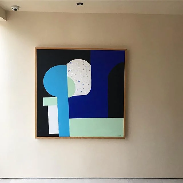 Peekaboo! @Nobu hotel Los Cabos #arte #art #emergingart #arteemergente #loscabosart #mexicanart #interiorismo #interiordesign #artlover #artcollector #lovingart #abstractart #amantedelarte