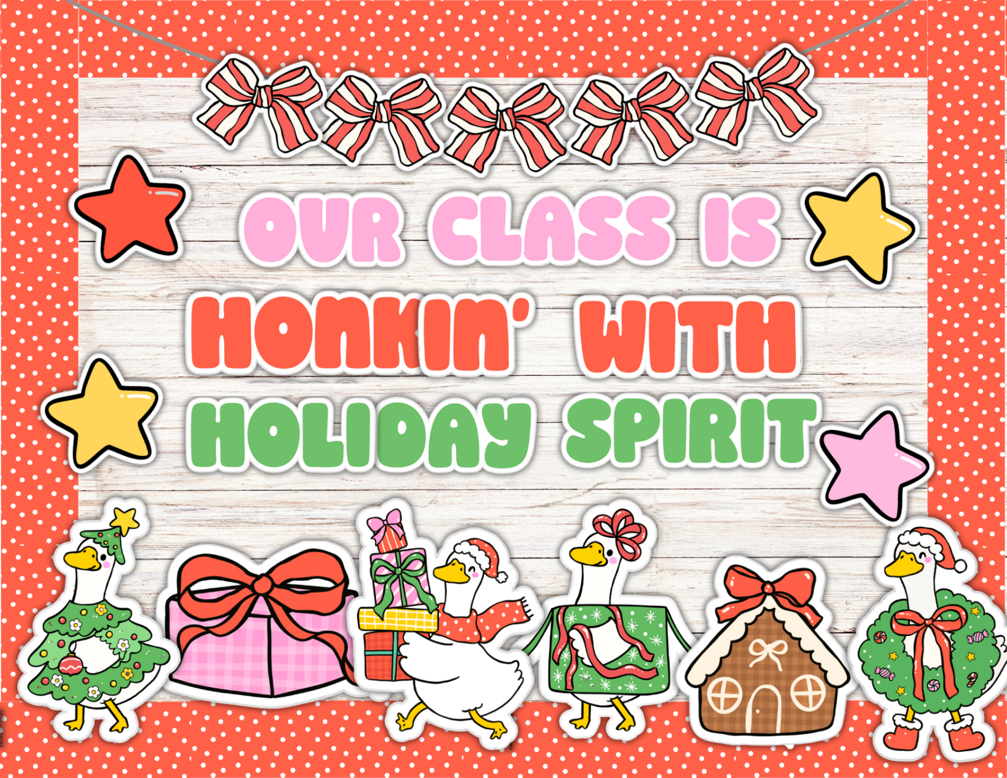 holiday goose Decorative Bulletin Board.png