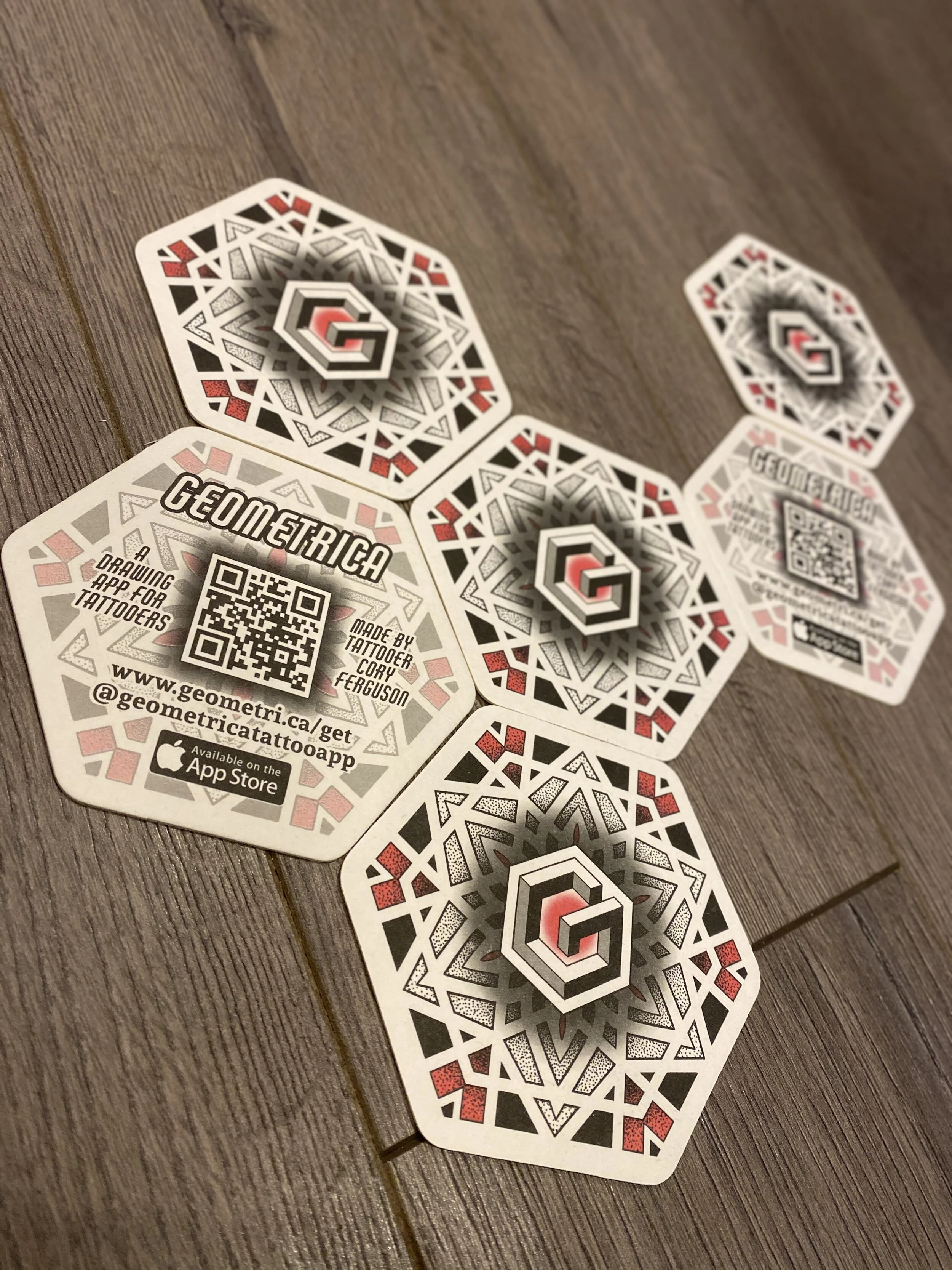 Geometrica Coaster 6 PACK