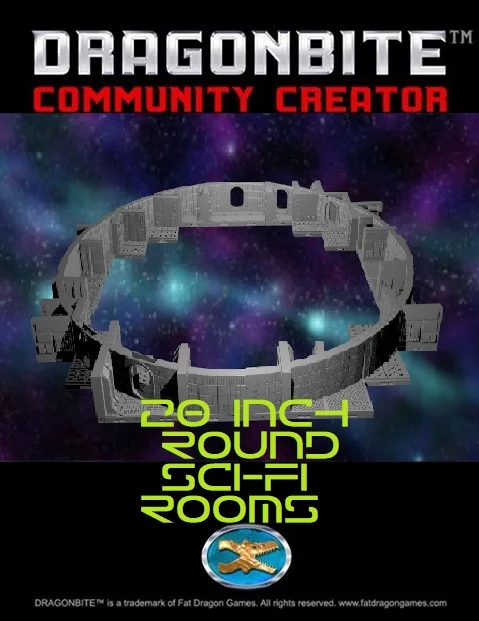 20 Inch Round Sci fi rooms