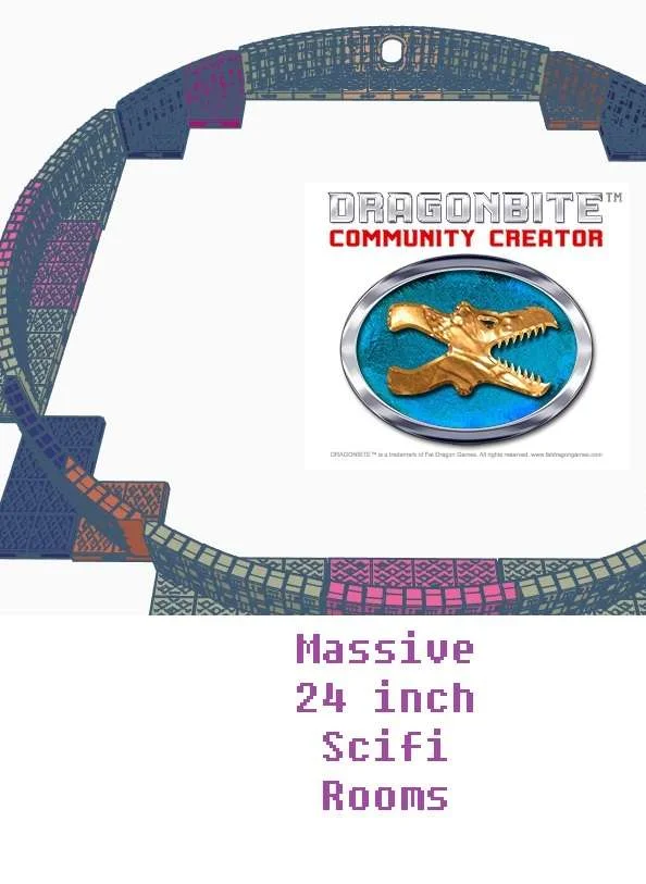 Massive 24 inch round Sci fi rooms