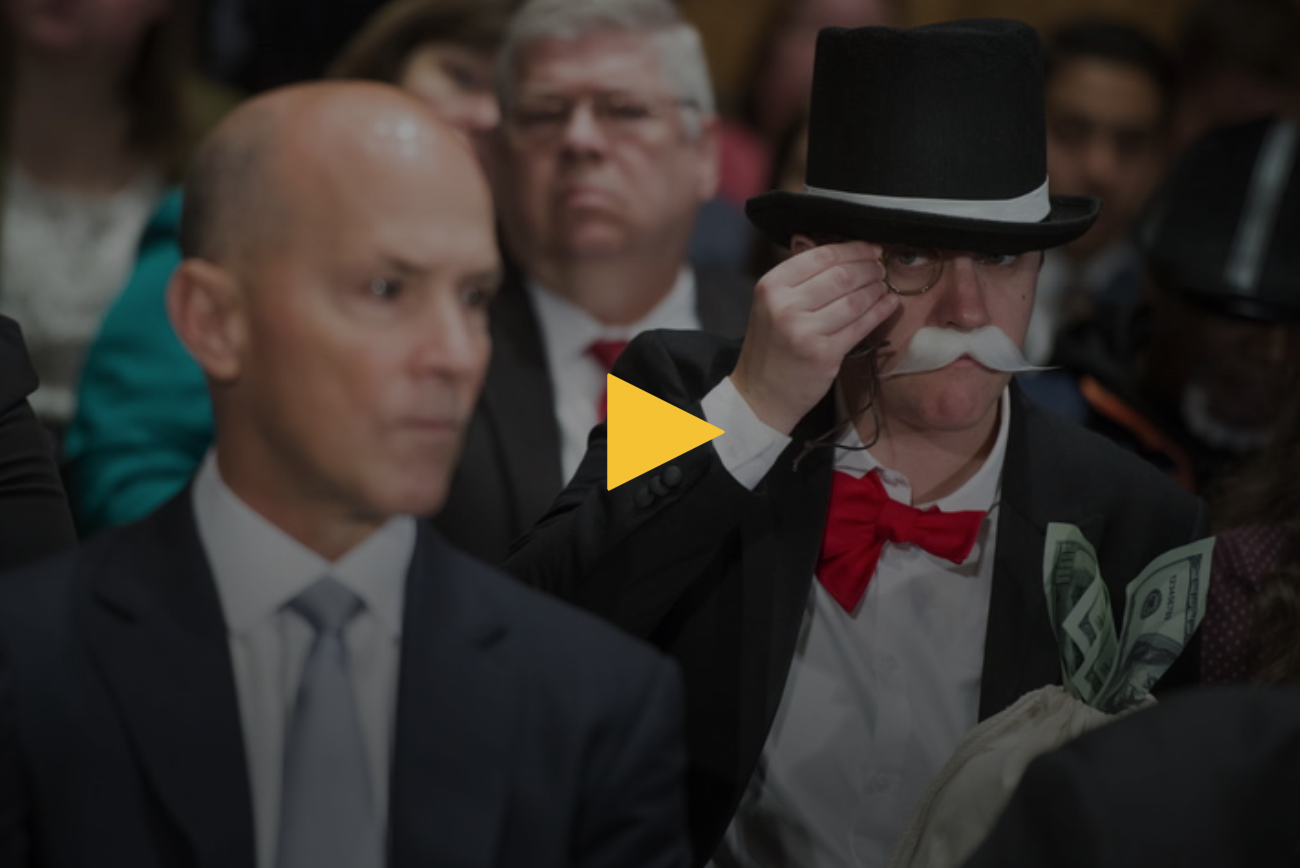 Inverse - Who Is Monopoly Man? Meet the Activist Troll Crashing the Google Hearing