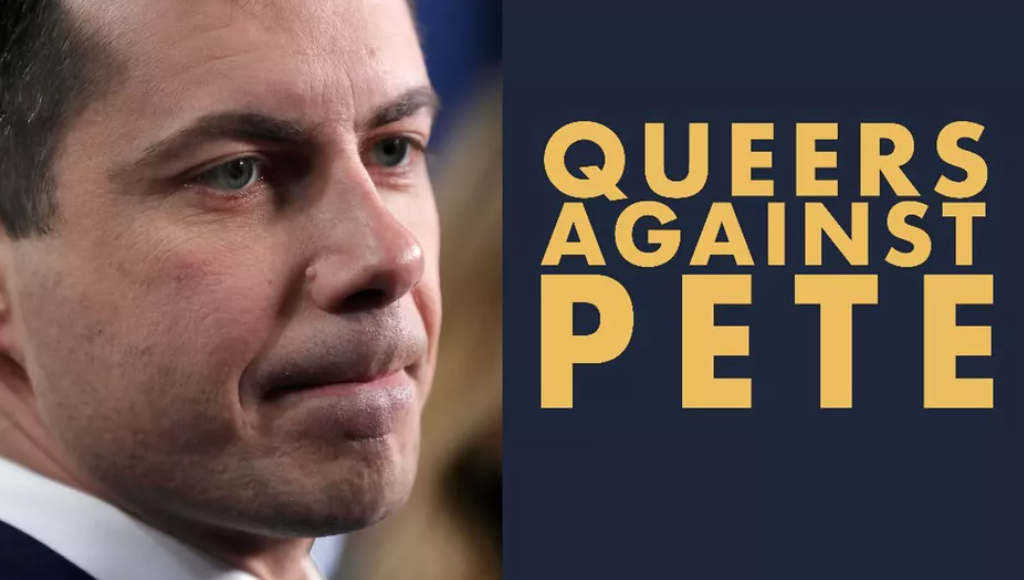 Mashable - Queers Against Pete highlights the LGBTQ community's frustration with Buttigieg