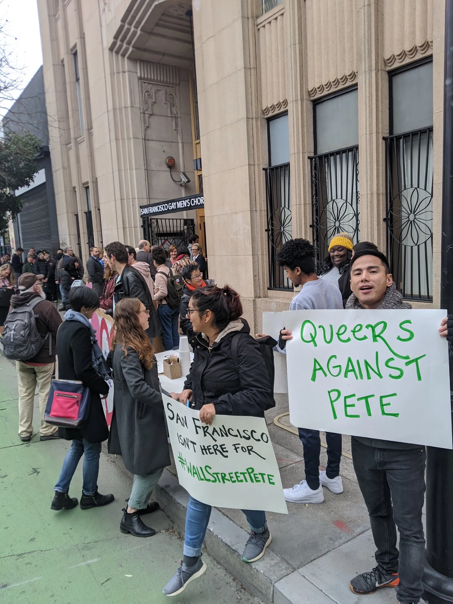 Logo NewNowNext - Queers Against Pete Say Buttigieg Isn’t With Them, So They Aren’t for Him