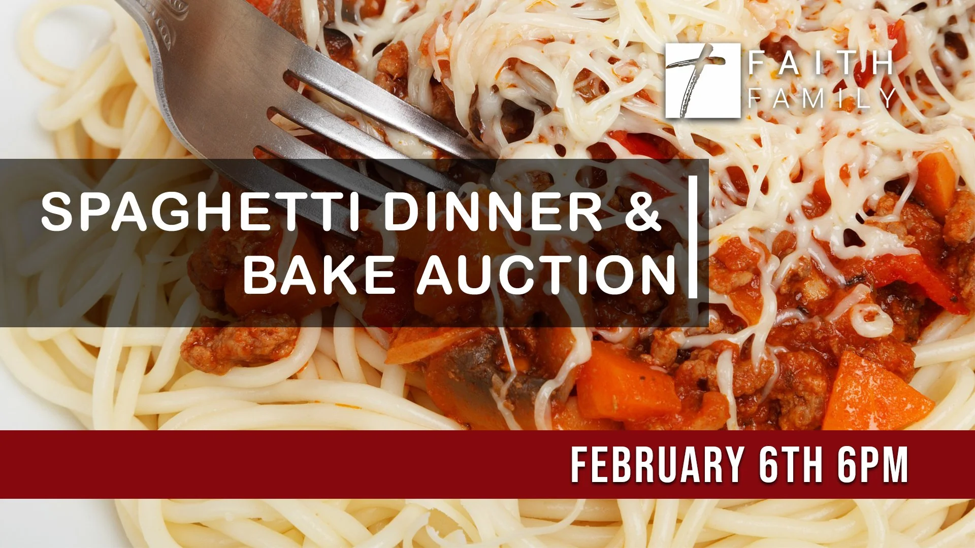 Spaghetti Dinner and Bake Sale